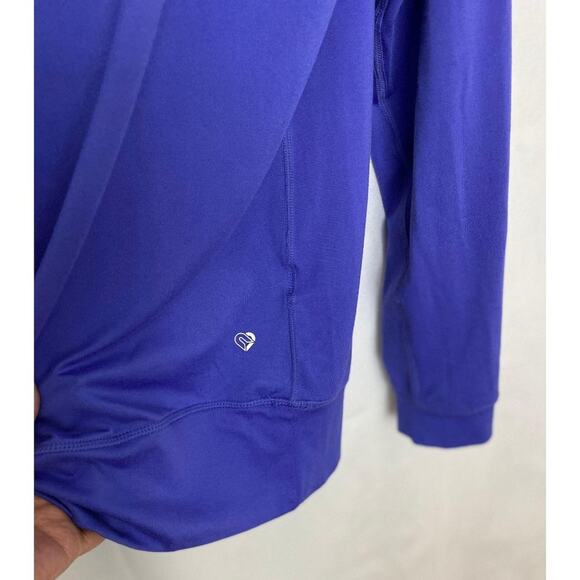 Colosseum Purple Workout Athleisure Relaxed Fit Hoodie Medium - Picture 3 of 10